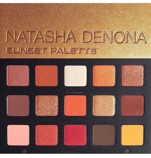 Paleta de sombras de ojos NATASHA DENONA Sunset