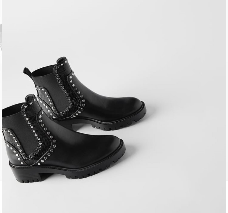 Moda Botins Zara 