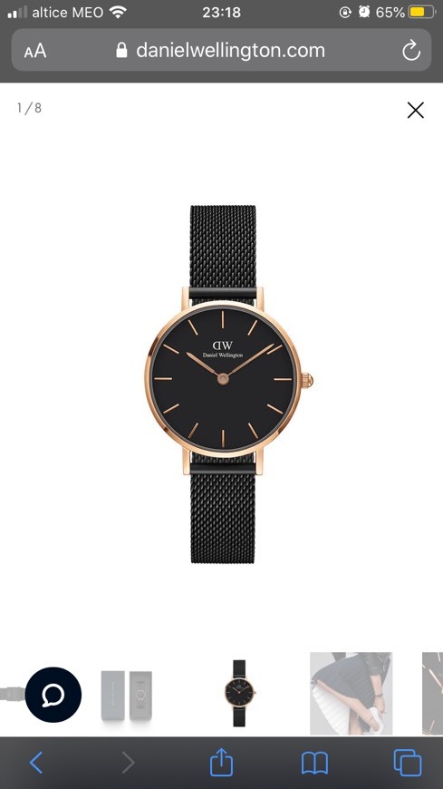 Producto Relógio Daniel Wellington 