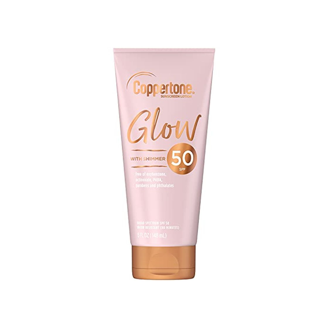 Productos Coppertone Glow Hydrating Sunscreen Lotion with Illuminating Shimmer Minerals and Broad Spectrum