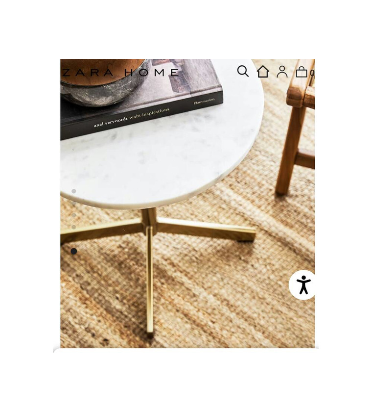 Product Mesa de apoio zara home 