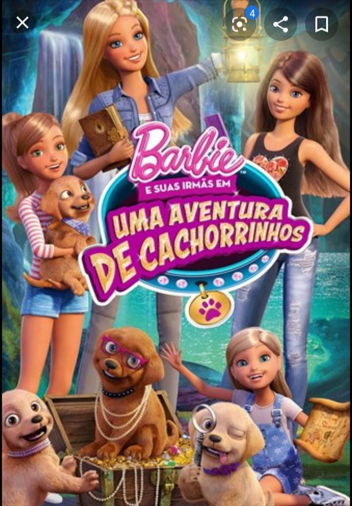 Películas Barbie e as suas Irmãs numa Aventura de Cãezinhos