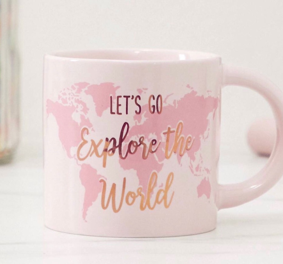 Products Explore the world mug