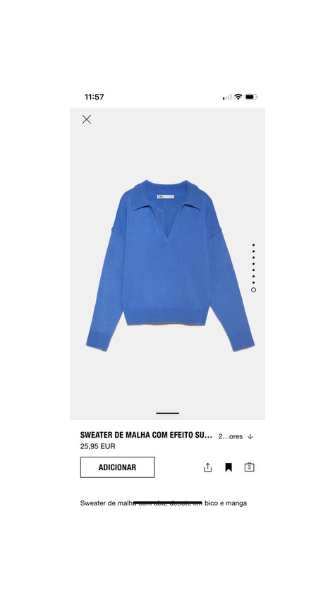 Producto Sweater de malha Zara