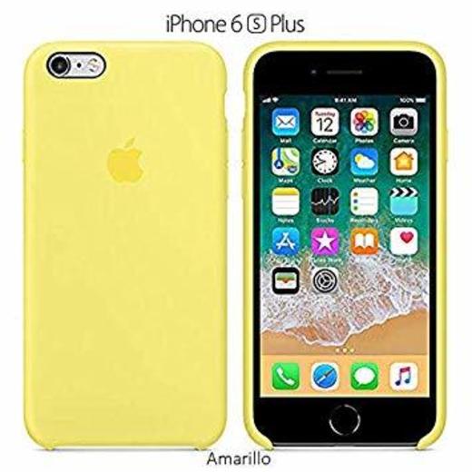 Funda Silicona para iPhone 6 Plus y 6s Plus Silicone Case, Logo