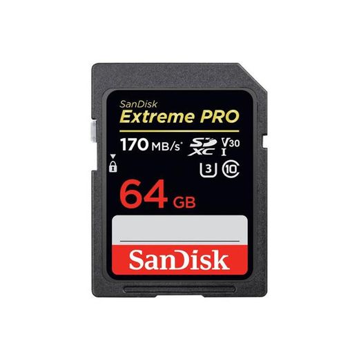 SanDisk 64GB Extreme PRO SDXC UHS-I Card 