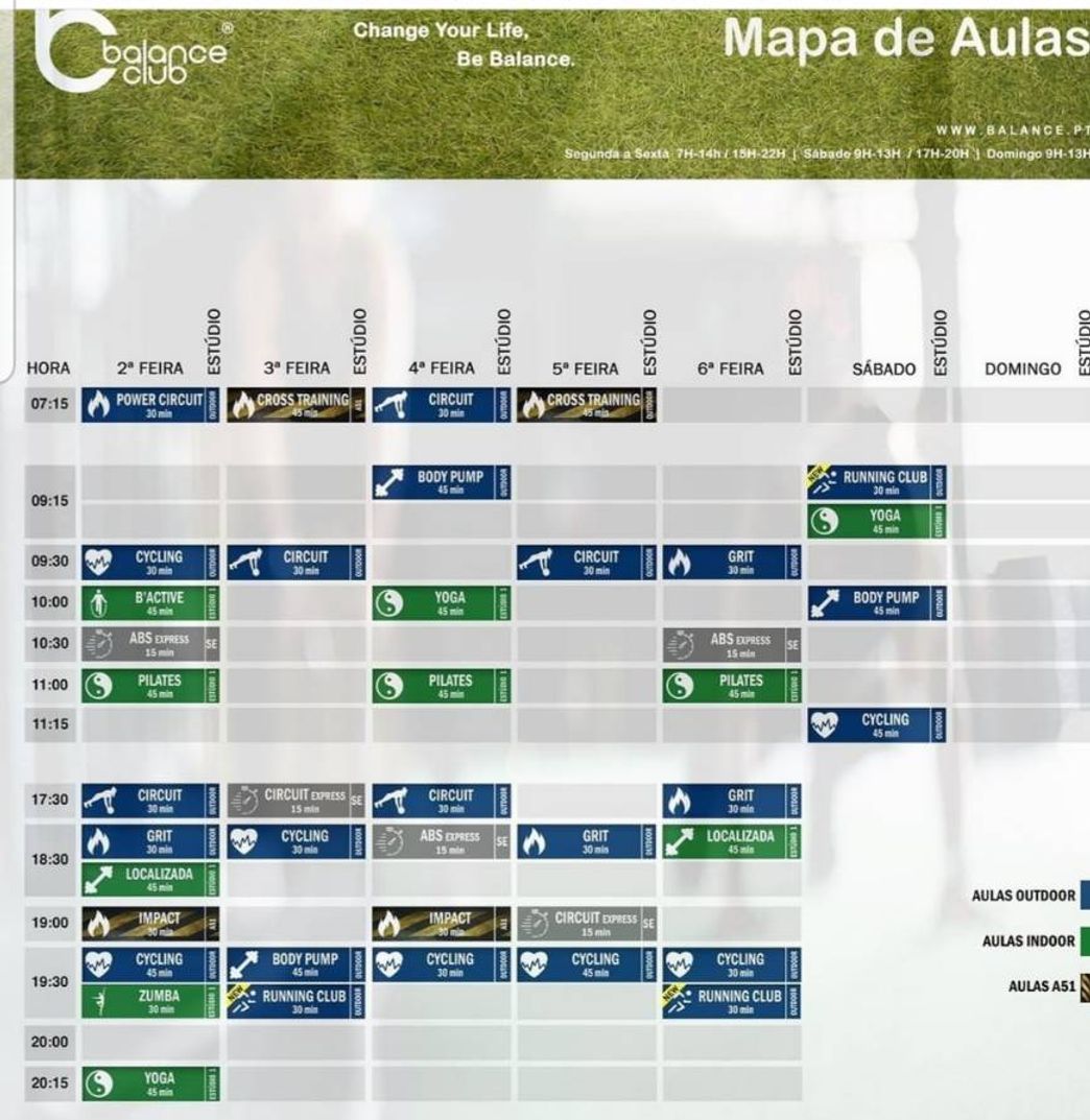 Social Novo mapa de aulas - Agosto