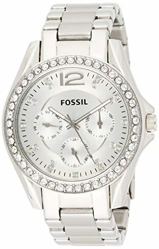 Fashion Fossil Reloj Analógico para Mujer de Cuarzo con Correa en Acero Inoxidable