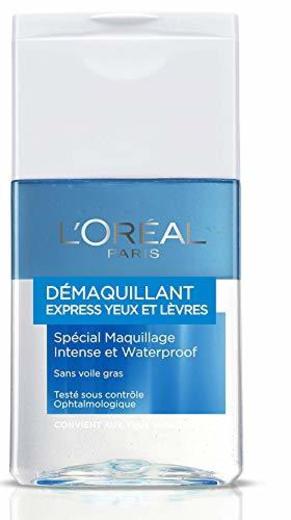 L'Oréal Paris Desmaquillante Suave para Ojos y Labios resistente al agua
