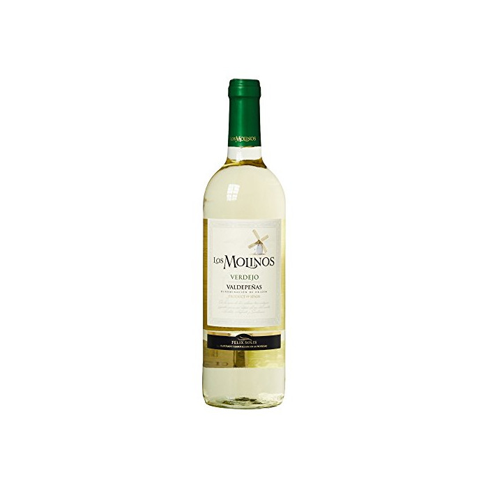 Productos Los Molinos - Vino Blanco Verdejo Botella 75 cl D.O.P