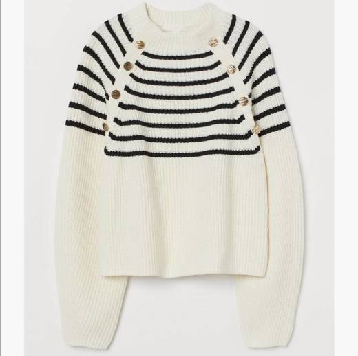 H&M stripped sweater 