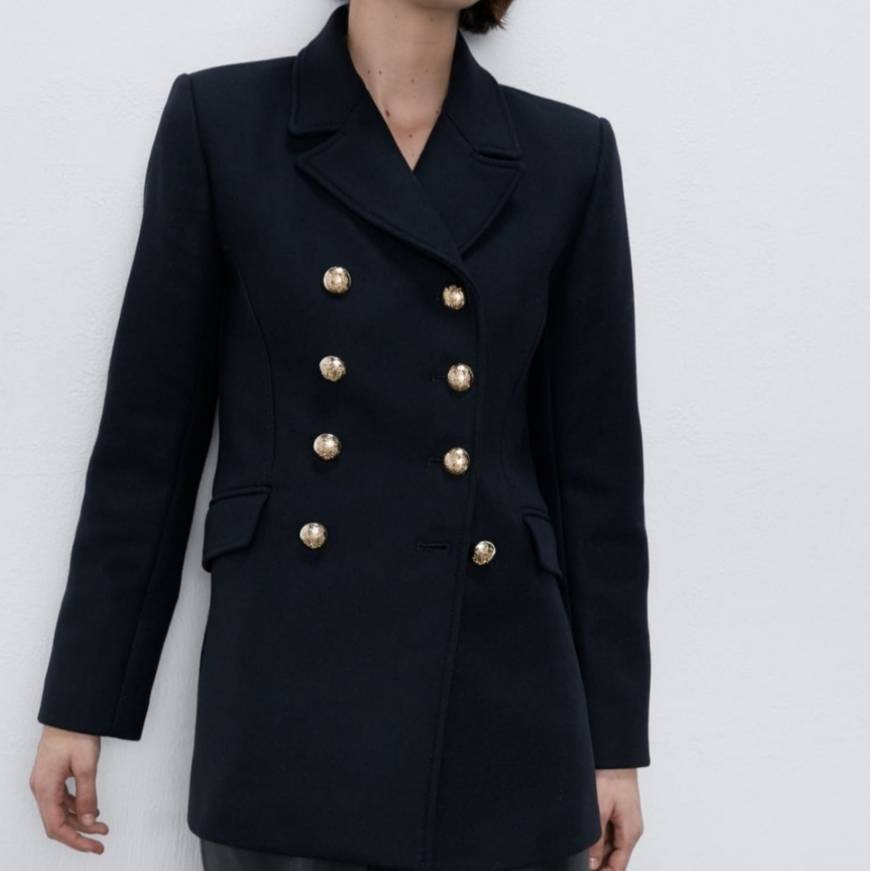 Producto Black buttoned coat