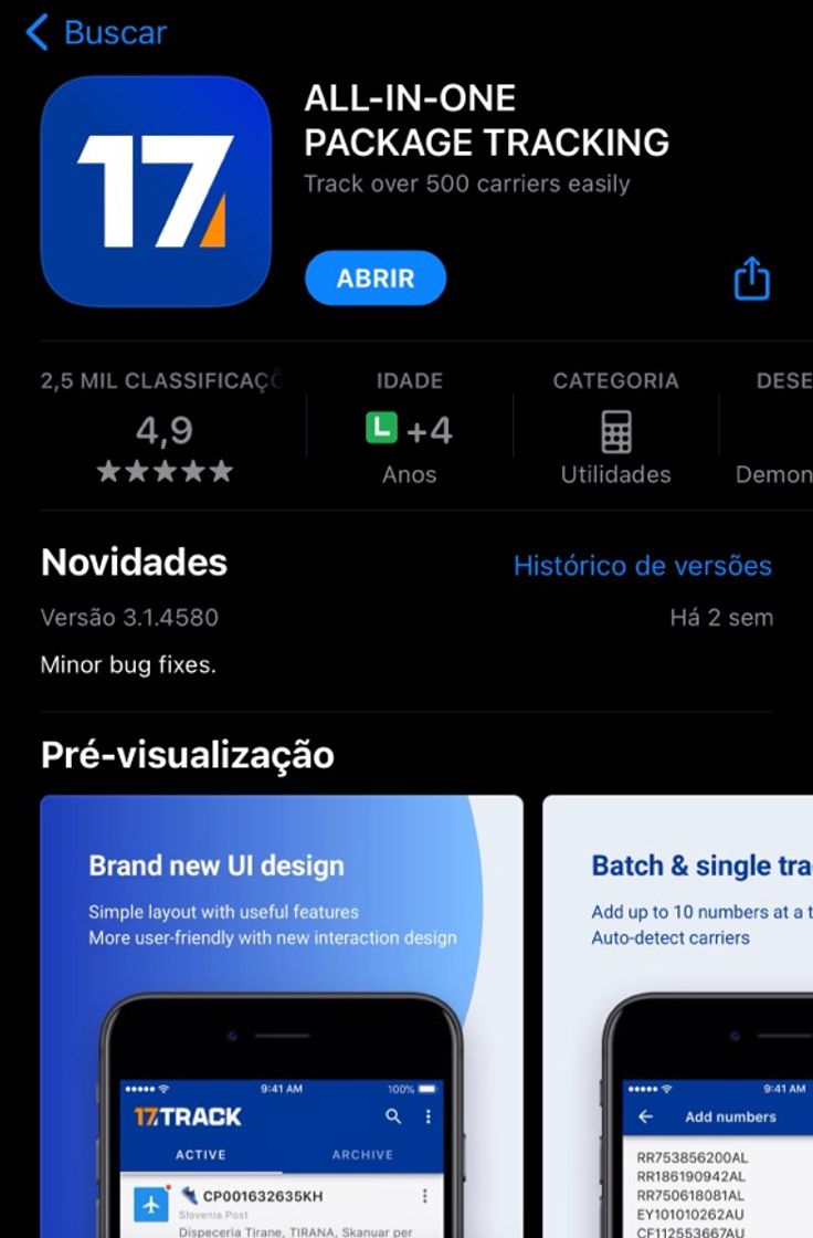 Moda ‎ALL-IN-ONE PACKAGE TRACKING na App Store