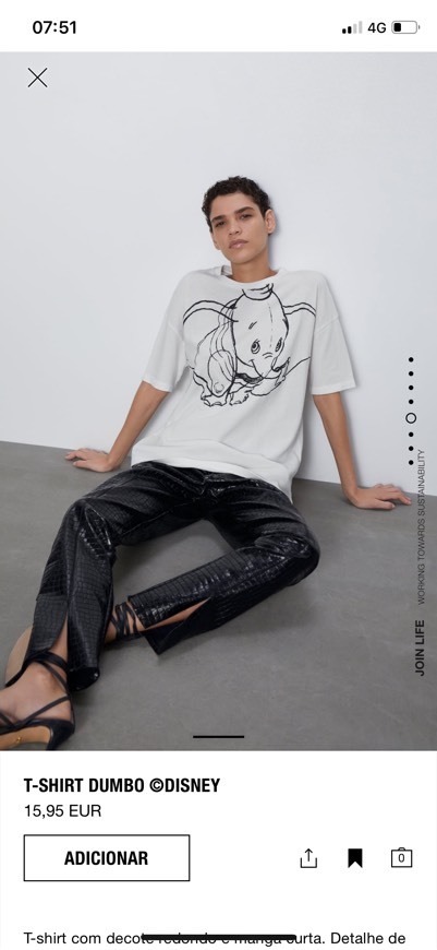 Fashion T-shirt dumbo