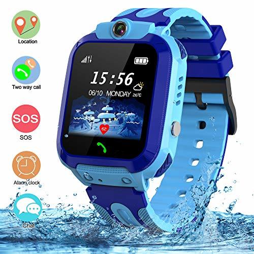 Electrónica bhdlovely Smartwatch Niños IP67 Reloj Inteligente A Prueba de Agua Llamada Chat