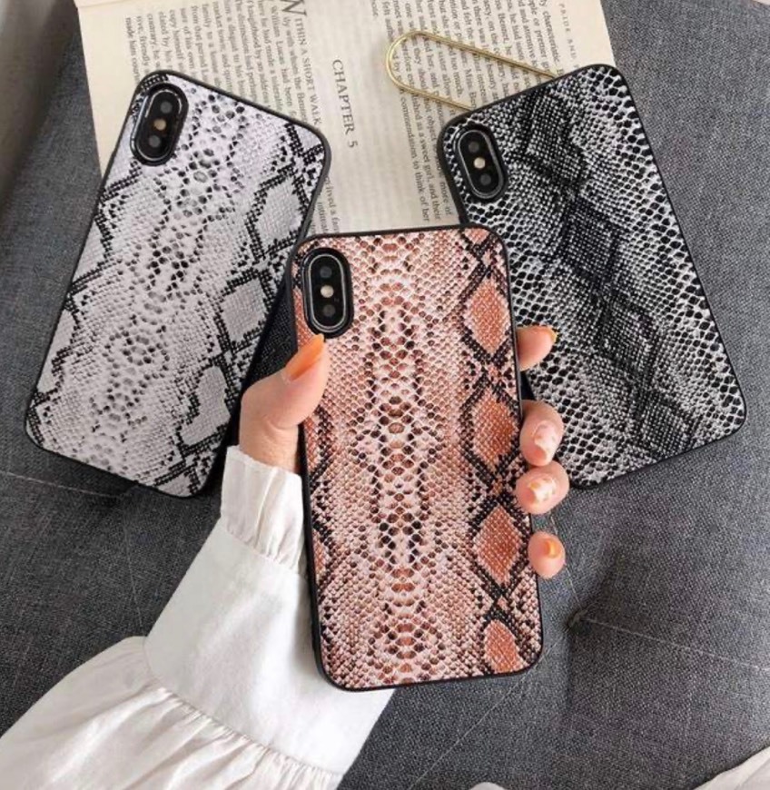 Moda Capa IPhone Animal Print