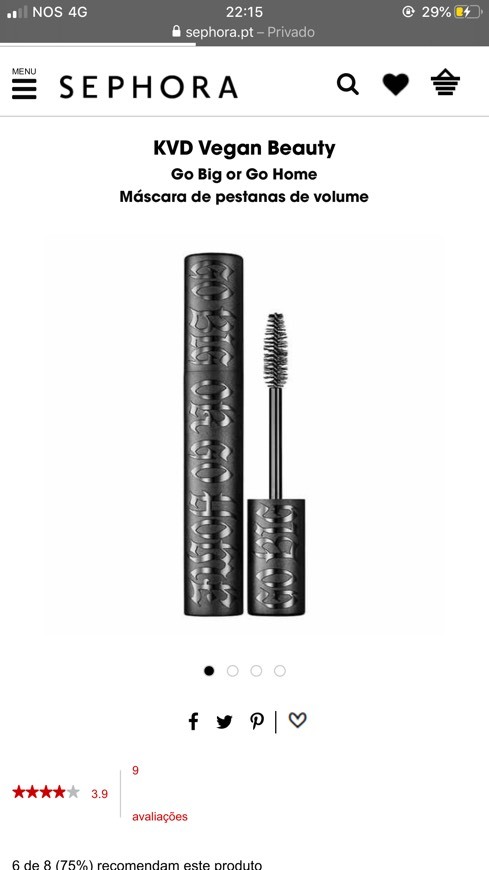 Producto KVD Vegan Beauty-Go Big or Go Home