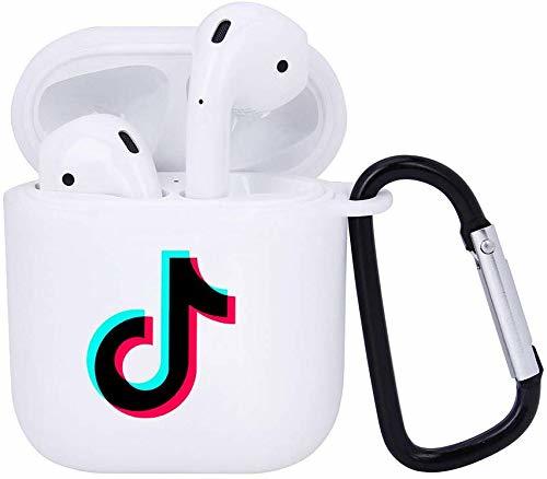 Producto Xiqiying TIK-Tok Silicona Suave Estuche Funda Compatible con Airpods 1/2