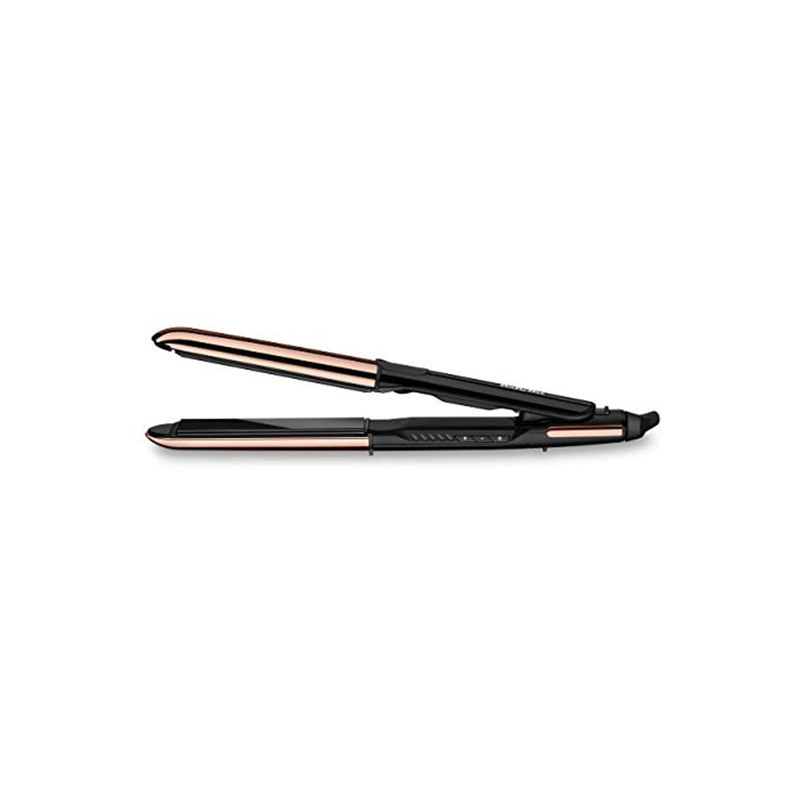 Beauty BaByliss Pure Metal ST481E - Plancha de pelo profesional 2 en 1