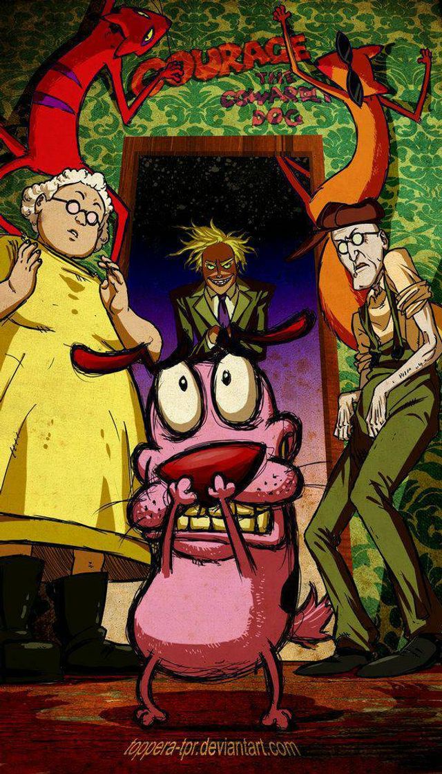 Moda Courage The Cowardly Dog