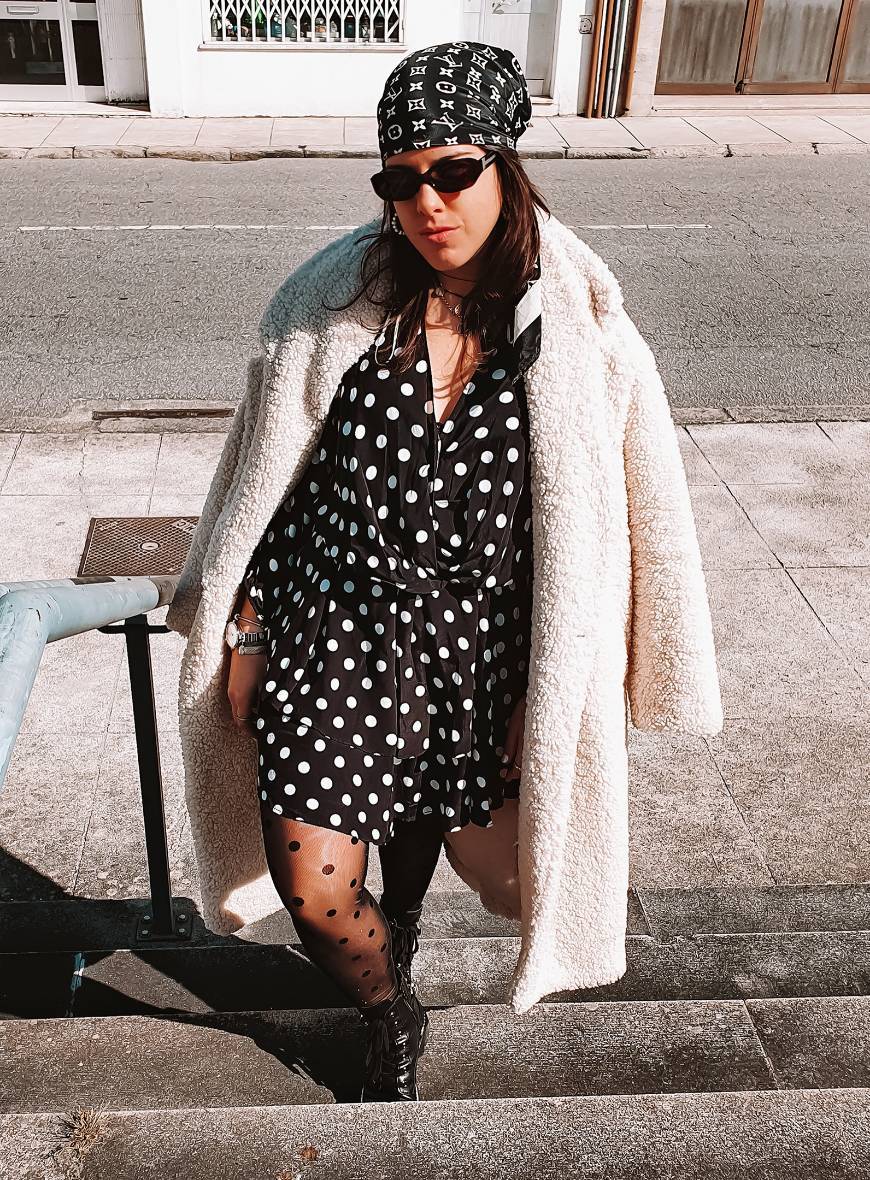 Vestido Zara Bolinhas 