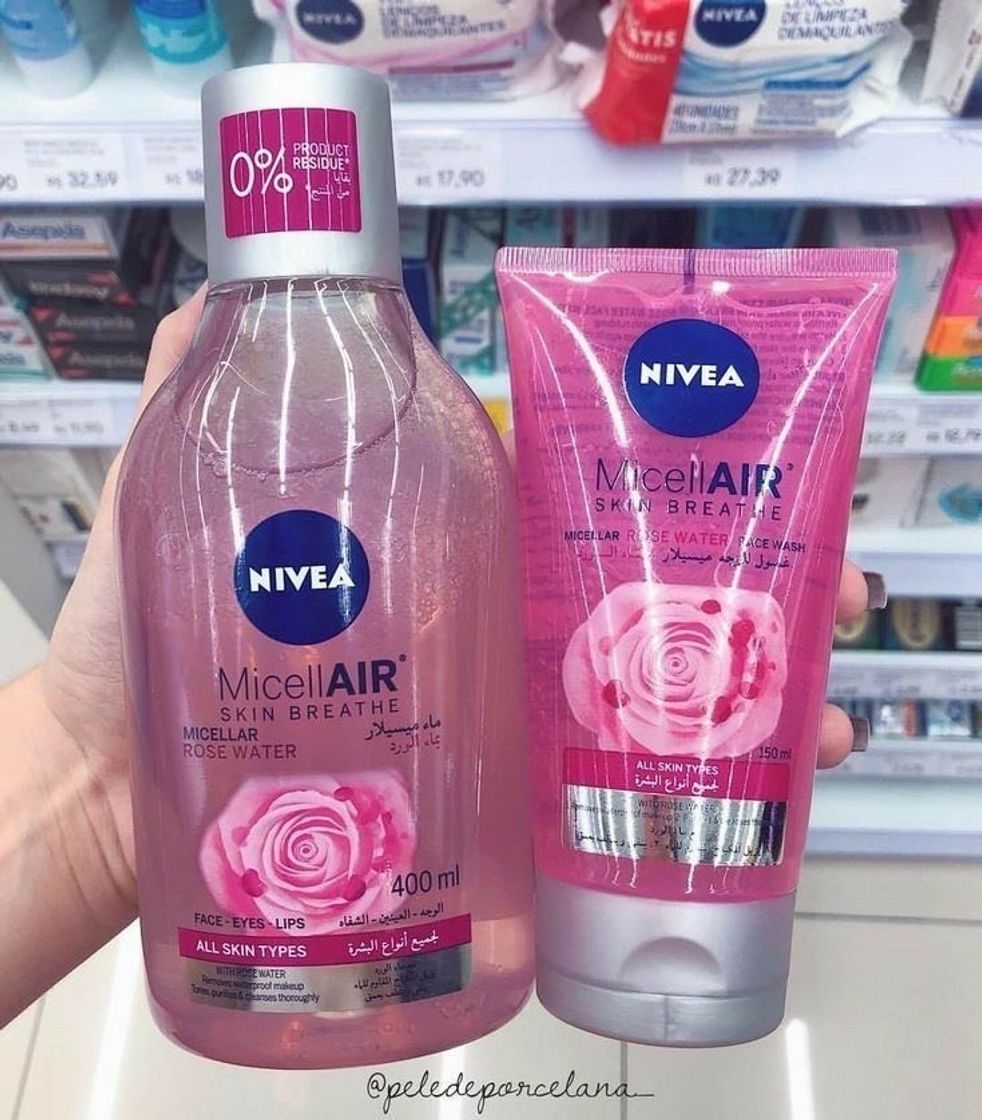 Moda Água Micelar - Nivea