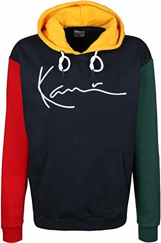Karl Kani Signature Block Sudadera con Capucha Navy/Red/Green/Yellow
