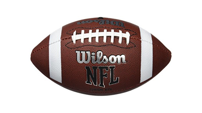 Fitness Wilson WTF1857XB Pelota de fútbol Americano NFL Bulk JR Cuero Compuesto para