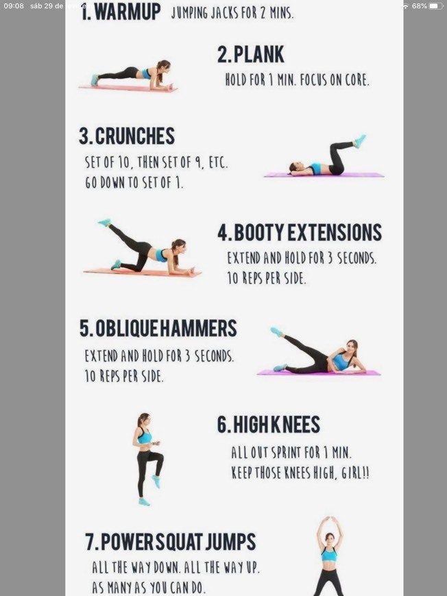 Fashion 15 minute workout