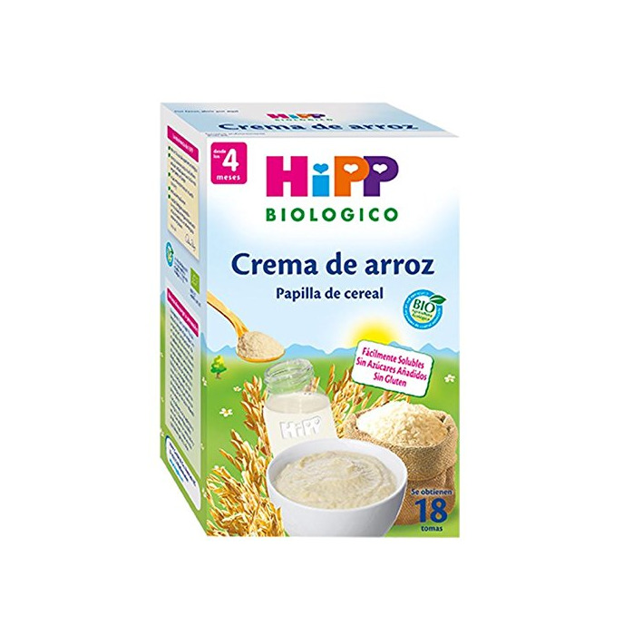 Belleza HiPP Biológico Crema de Arroz