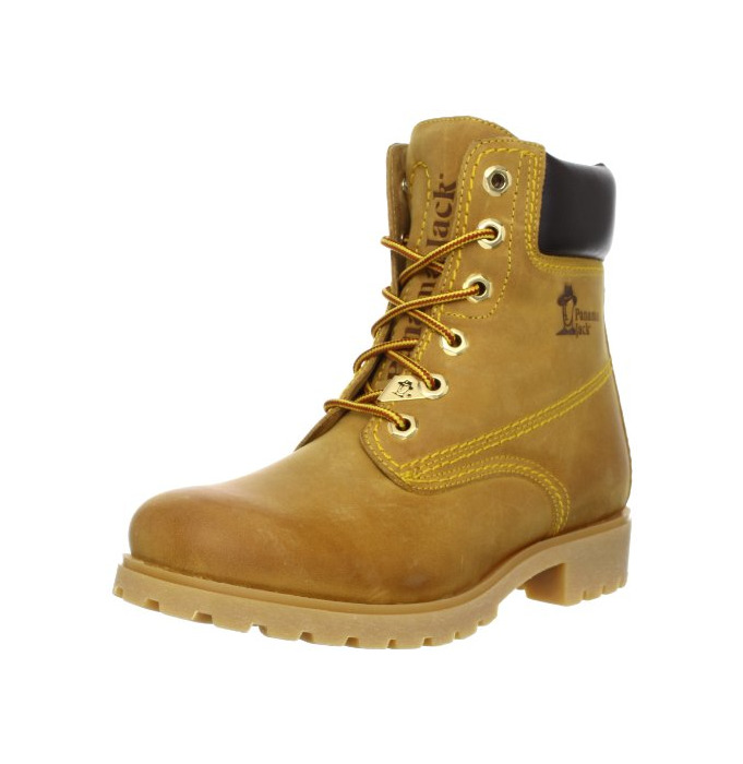 Social Panama Jack Panama 03, Zapatos de Cordones Brogue para Mujer, Amarillo
