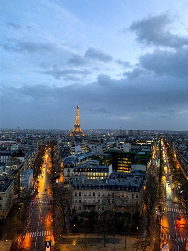 Lugar Arco de Triunfo de París