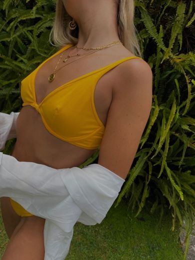 bikini amarelo