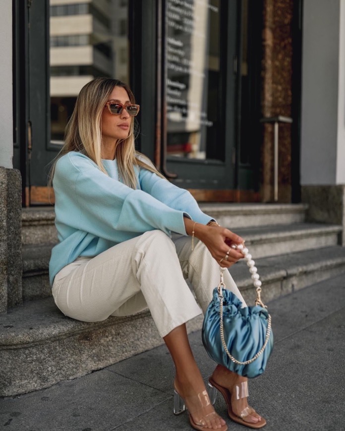 Social Loavies light blue jumper