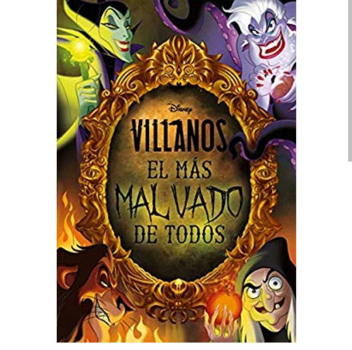 Book Libro sobre los villanos de disney