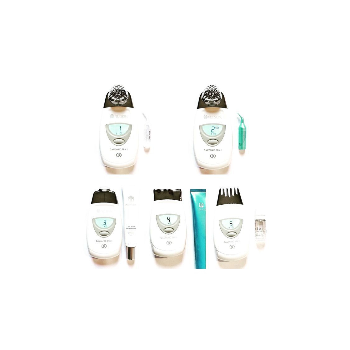 Social Nuskin Nu Skin galvánico Spa Facial Gel con ageloc nuevo