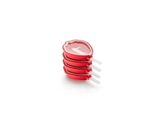 Lékué 3400265S01 Fraise Glacé Pack 4 UTS