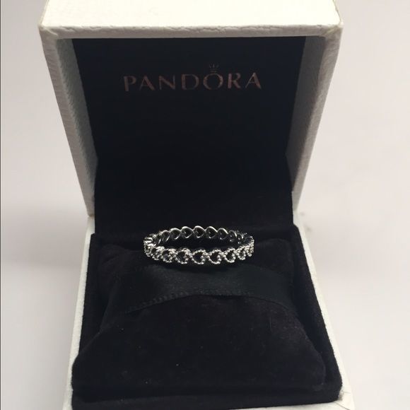 Moda Anel Linked Love - Pandora