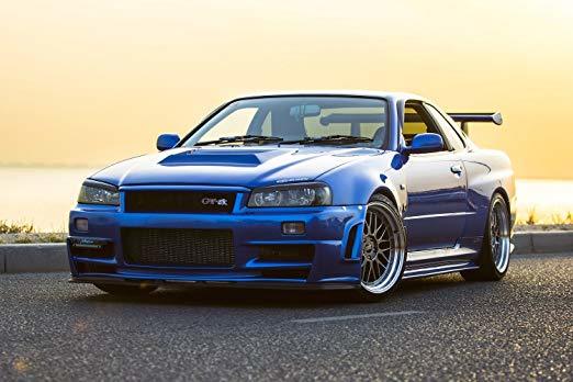 Moda Nissan skyline R34