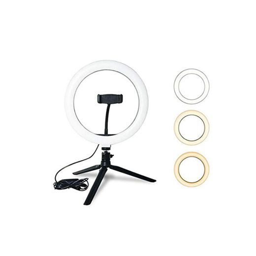 Acutty 10 Inch LED Ring Light Lamp