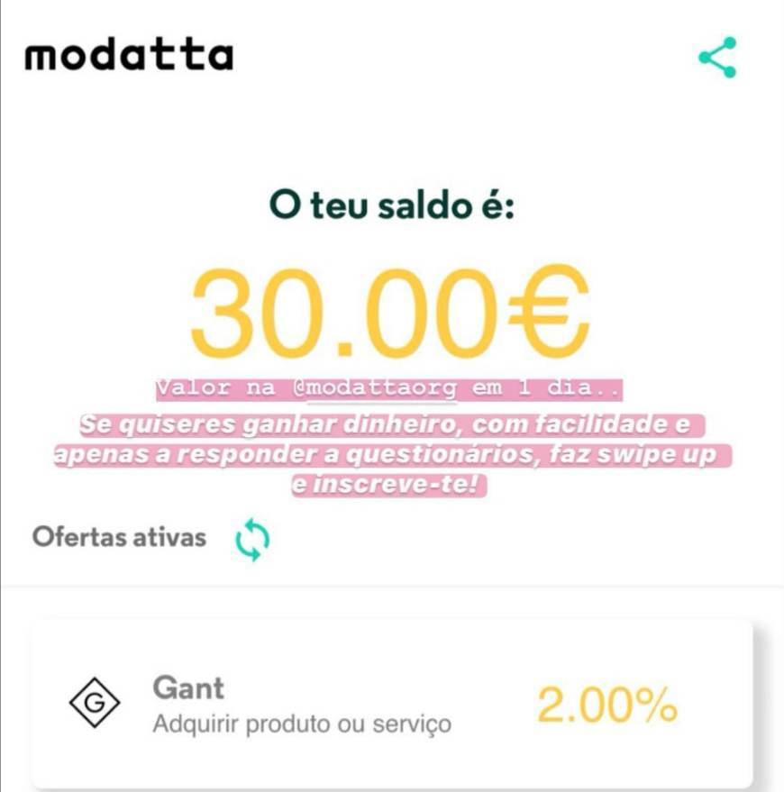 MODATTA - DINHEIRO!!! ⚠️⚠️