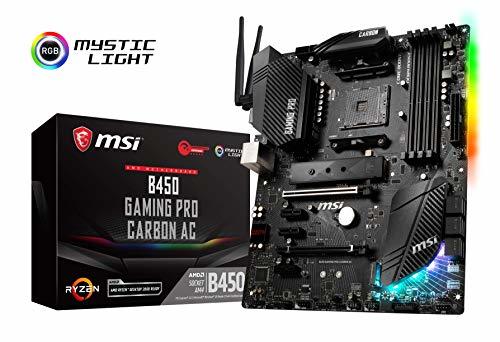 Electronic MSI B450 Gaming Pro Carbon AC - Placa Base Gaming