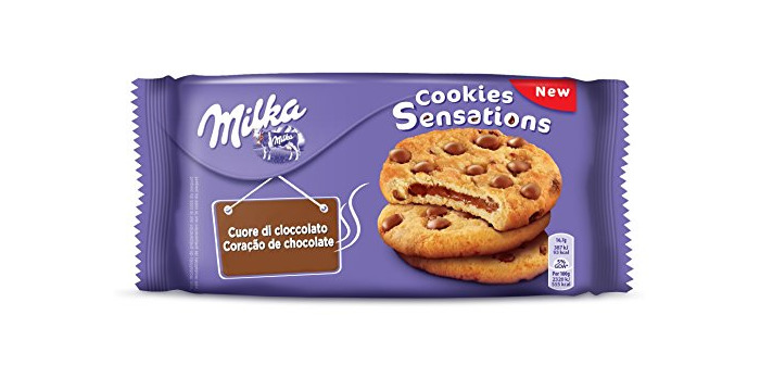 MILKA Galletas Galletas sensaciones experimenta corazón del chocolate 156 4013552 aperitivos dulces