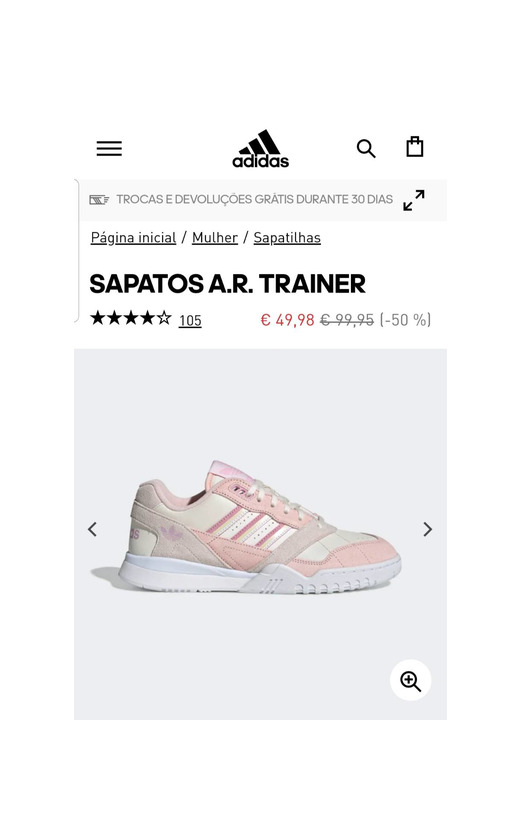 Producto Sapatilhas adidas 