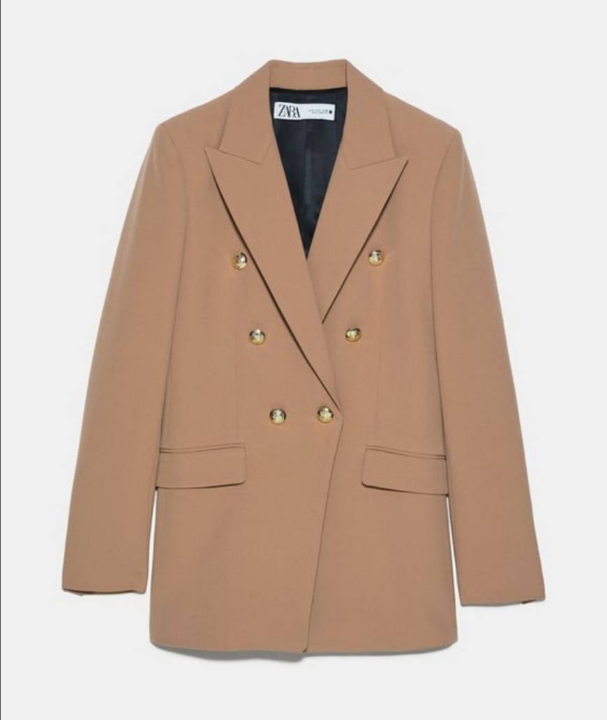 Producto Blazer cruzado camel 