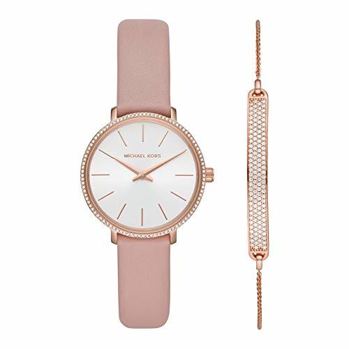 Productos MICHAEL KORS Mini Pyper Set de Reloj y Pulsera Deslizante en Tono