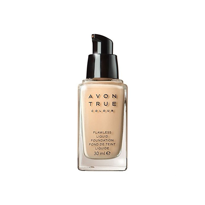 Productos Avon True Colour Flawless Liquid Foundation – Skin with Golden undertone – Nude