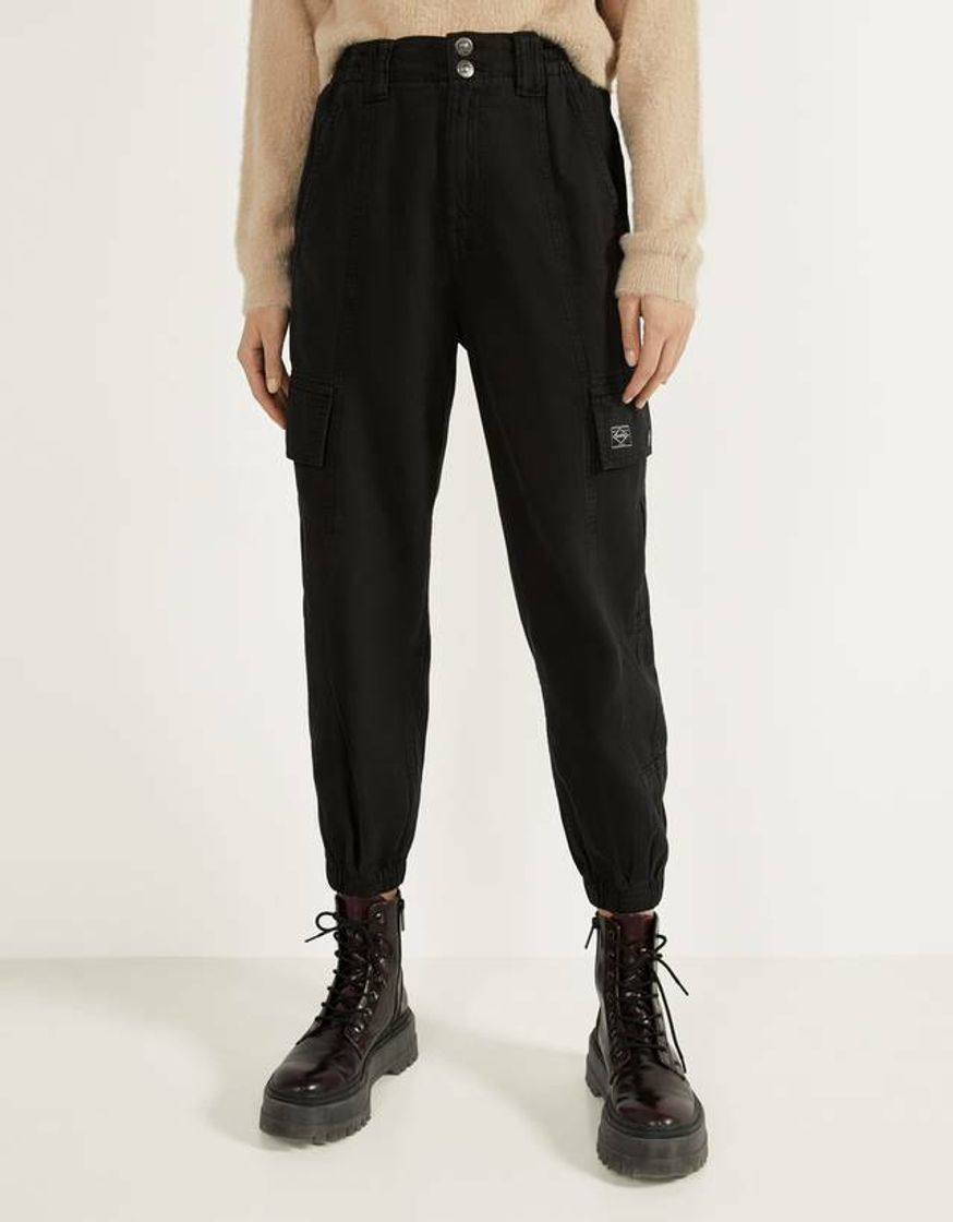 Moda Jogger cargo Bershka