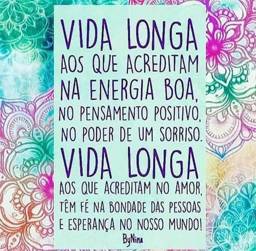 Moda Vida longa 