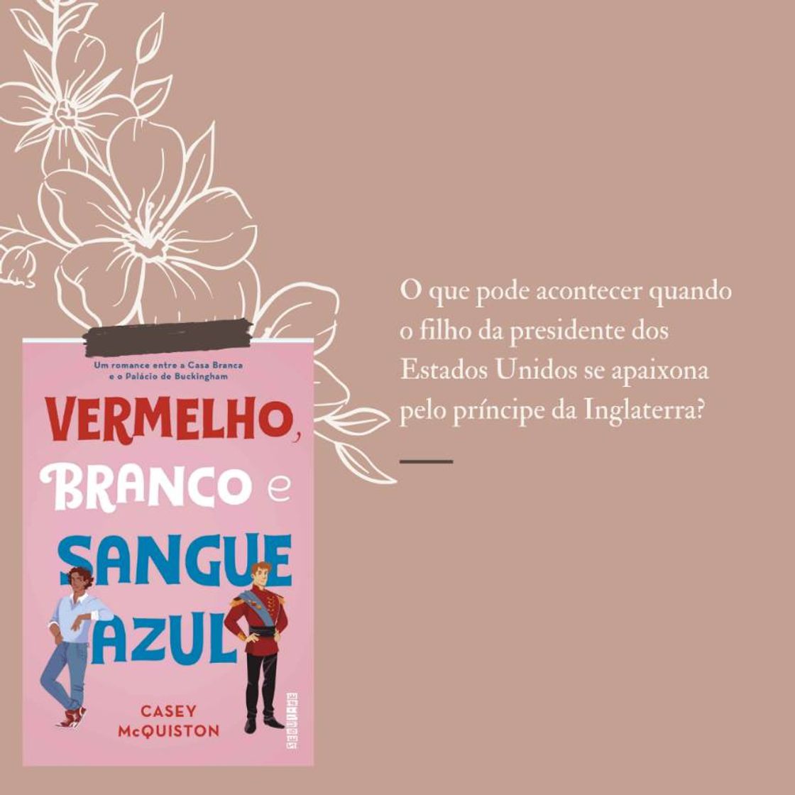 Libro Vermelho, branco e sangue azul

